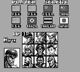 Street Fighter II screenshot 5 for GameBoy